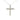 Cruz Oro Blanco 14K Baby Moissanita Blanca