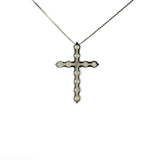Cruz de Plata con Moissanita