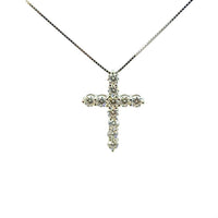 Cruz de Plata con Moissanita