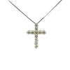 Cruz de Plata con Moissanita