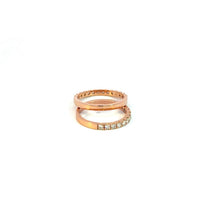 Churumbelas Oro Rosa de 14K con Diamantes Naturales