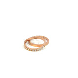 Churumbelas Oro Rosa de 14K con Diamantes Naturales