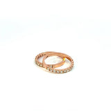 Churumbelas Oro Rosa de 14K con Diamantes Naturales