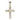 Cruz de Plata Rosa y Cadena Plata