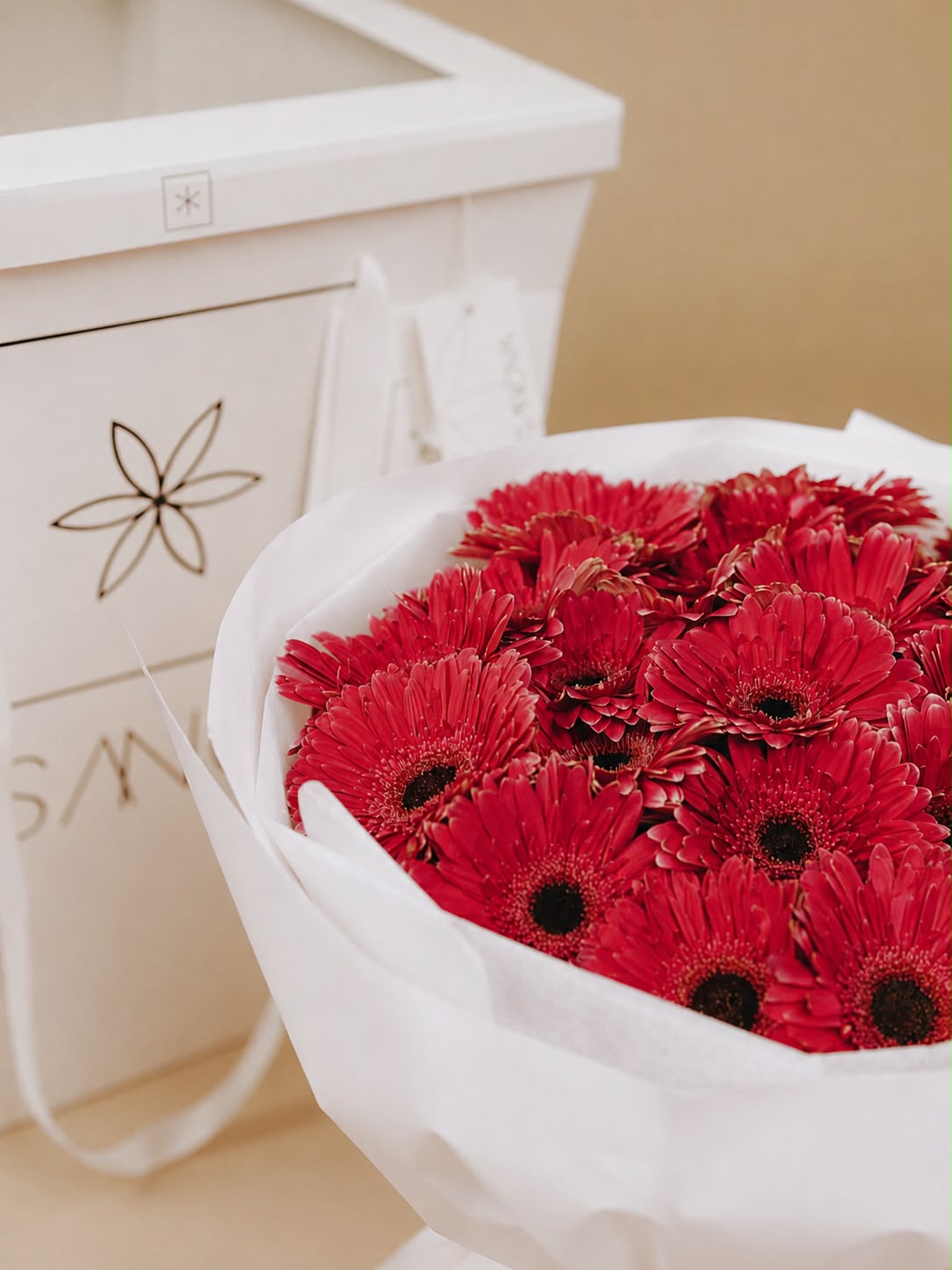 Ramo de Gerberas Rojas