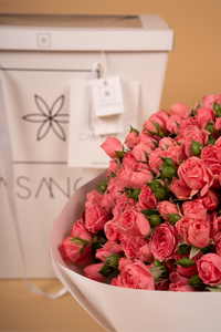 Ramo de Mini Rosas Rosas