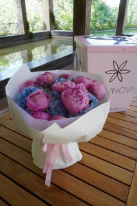 Ramo de Peonias con Hortensias