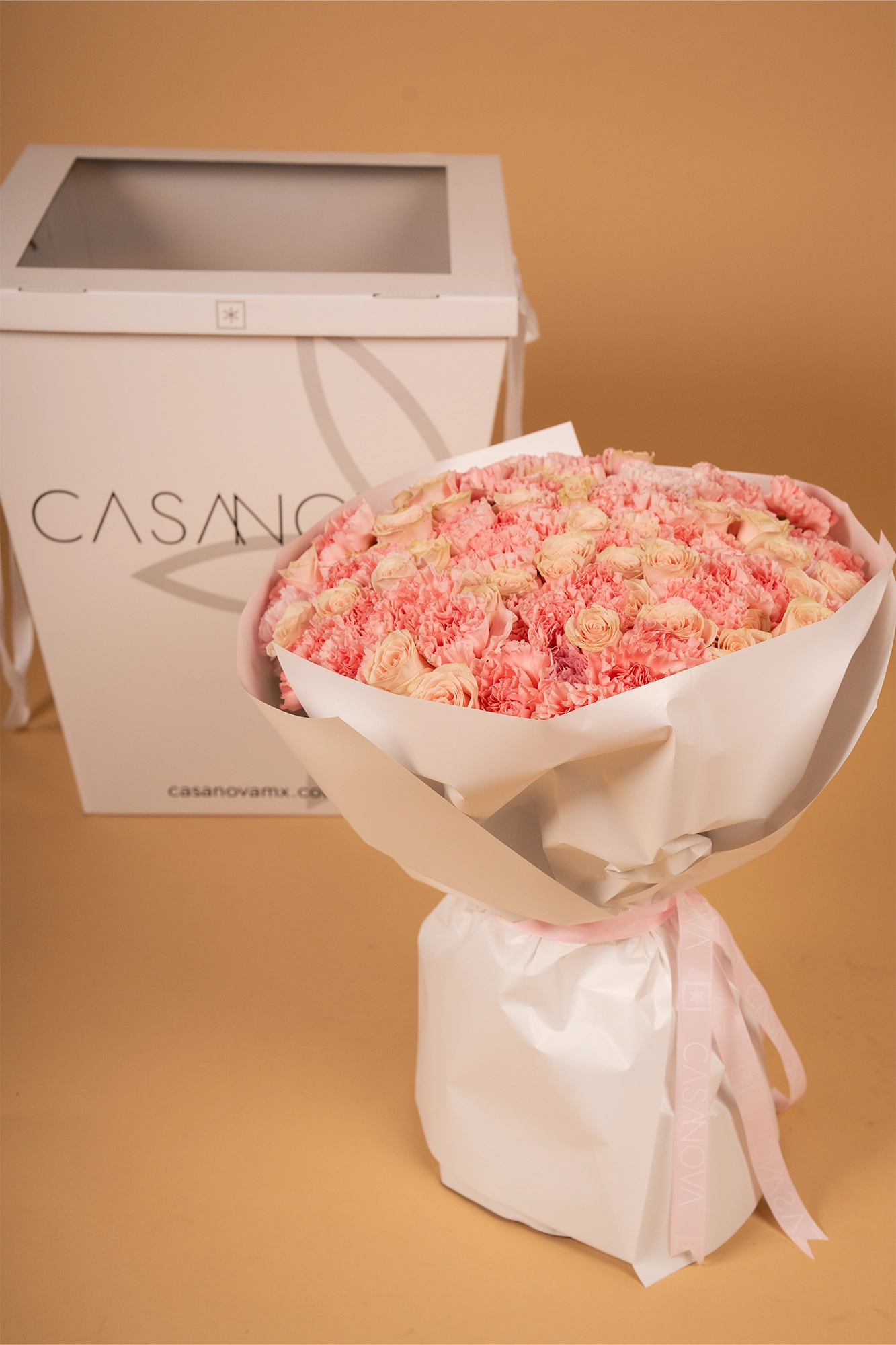 Ramo de Rosas y Claveles Rosas