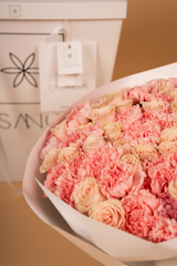 Ramo de Rosas y Claveles Rosas