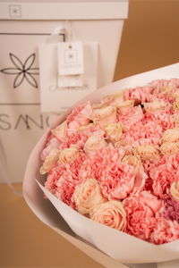 Ramo de Rosas y Claveles Rosas