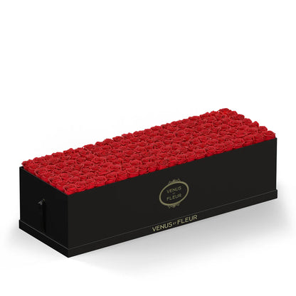 Arreglo Floral de Rosas en Caja Larga